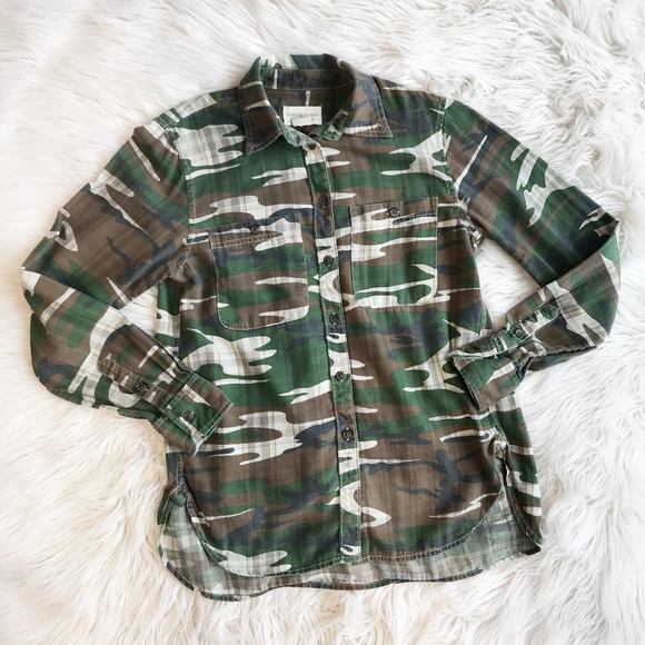 Denim & Supply Ralph Lauren Tops - Denim & Supply Ralph Lauren Camo Button Down